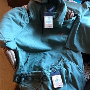 The North Face “Green Re-Grind” Sweat Short Set